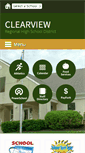Mobile Screenshot of clearviewregional.edu